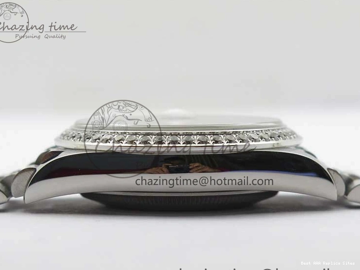 AAA Replica Watches 2682 Bracelet Edition MoistureWicking 36mm Day-Date MOP SS on Dial White President A 128239 Crystal Best SS Crystal Marker BP 1226